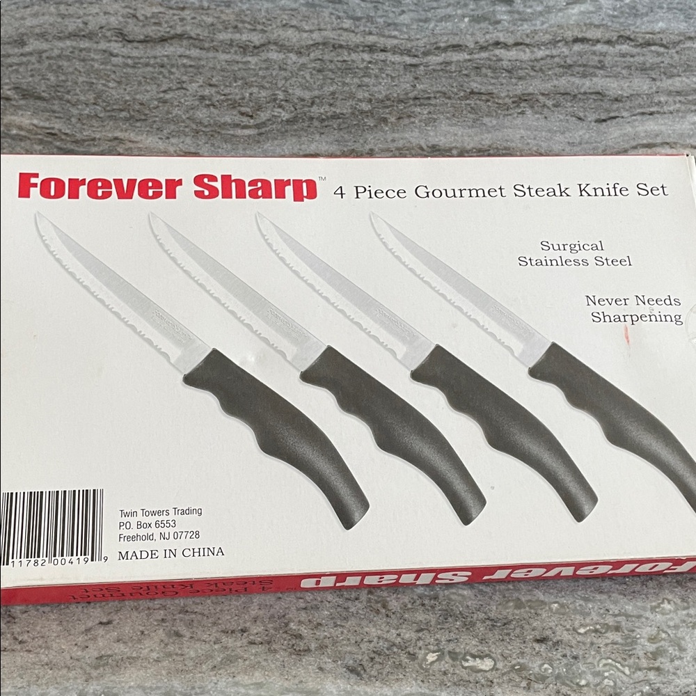 Forever Sharp Knife Sets - Black Handles - 2 different sets - Picture 5 of 5
